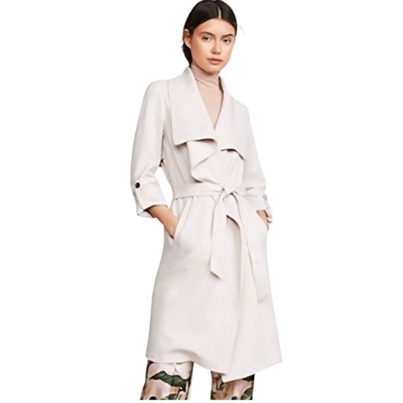 Soia & Kyo Jackets & Blazers - Soia & Kyo Ornella Cream Trench Coat